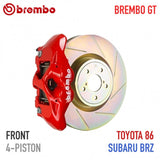Brembo GT Brake Kit B-M4 - 326x30mm (12.8") 4 Piston - 2022+ Subaru BRZ - BM4 Caliper