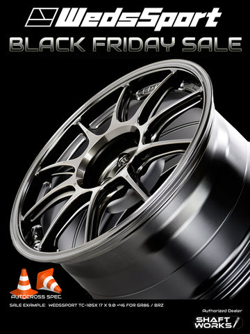 WedsSport TC105X - 17x9.0 / 5x100 / Offset +46mm (Face: F) (EJ Titan)