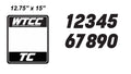 Western Touring Car Championship - Number Panel