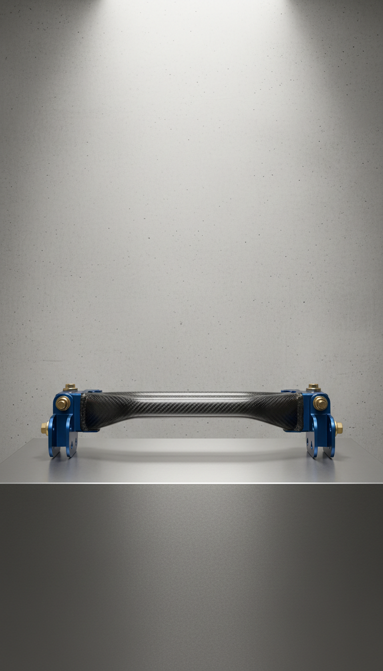 Carbon Fiber Strut Brace with Monocoque Core