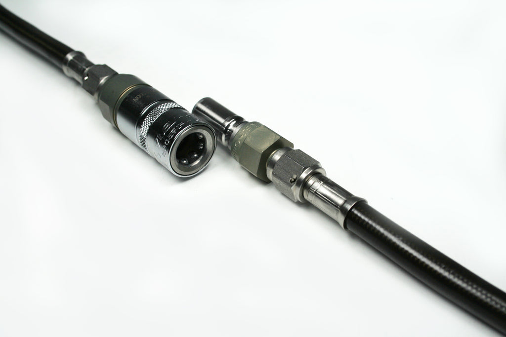 Staubli quick disconnect for JRZ remote reservoir dampers