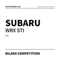 Bilanx Competition coilovers – Subaru WRX STI VA