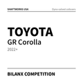 Bilanx Competition coilovers – Toyota GR Corolla 2022+