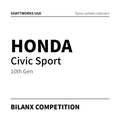 Bilanx Competition coilovers – Honda Civic Sport 10th Gen
