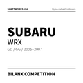 Bilanx Competition coilovers – Subaru WRX GD / GG / 2005–2007