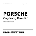 Bilanx Competition coilovers – Porsche Cayman / Boxster 981 / 982 / 718