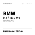 Bilanx Competition coilovers – BMW M2 / M3 / M4 G87 / G80 / G82
