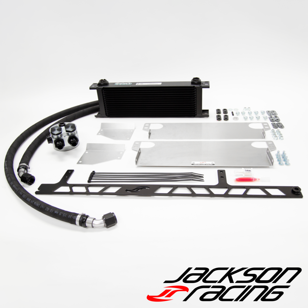 Jackson Racing - 2022+ GR86/BRZ Track Engine Oil Cooler Kit
