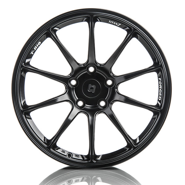 Titan 7 T-R10 (Set of Four / Machine Black) - 18x9.0 / +47 / 5x100