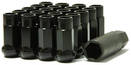 Wheel Mate Muteki SR48 Open End Locking Lug Nut Set of 4 - Titanium 12x1.25 48mm