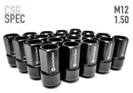 CSG Spec - Competition Lug Nuts - M12x1.50 - Set of 20